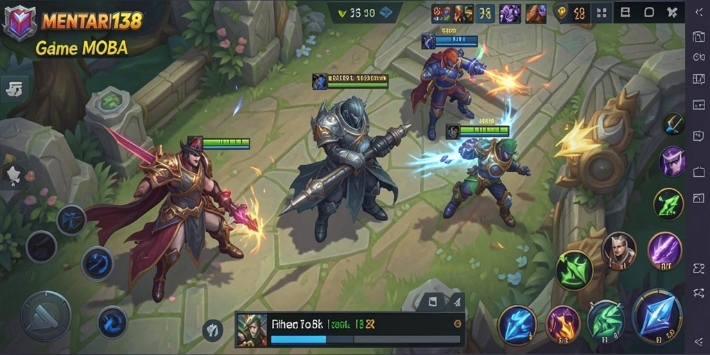 Gameplay seru dalam MENTARI138 dengan aksi MOBA yang menegangkan.