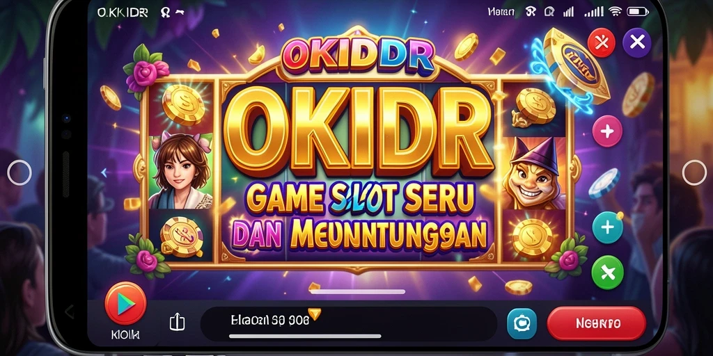 Screenshot gameplay OKIDR menampilkan keseruan permainan slot.