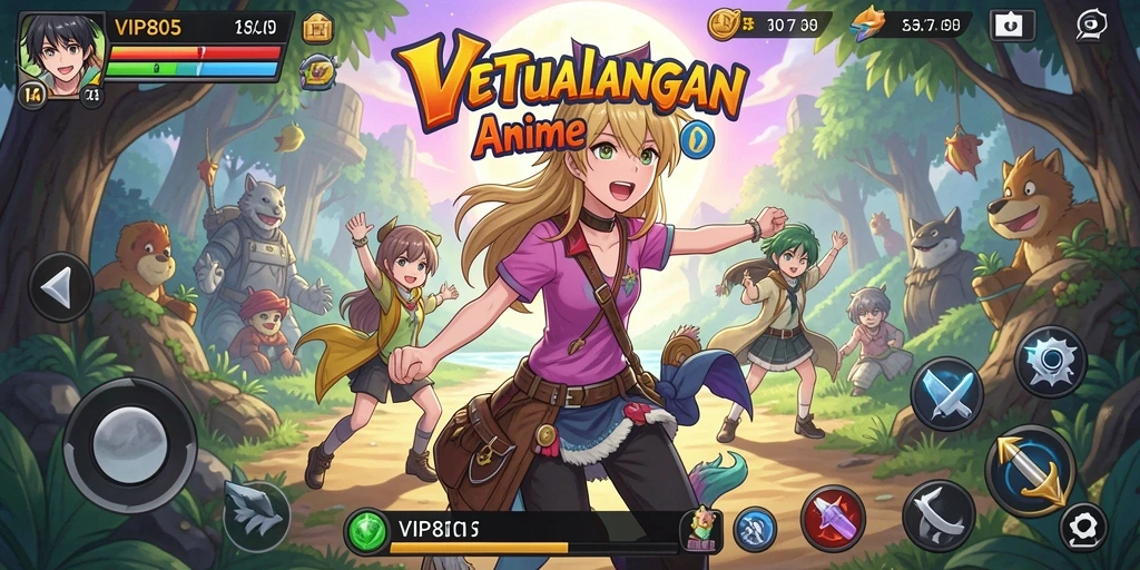 Gameplay menarik dan karakter anime yang beragam di VIP805.